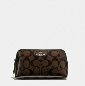 COSMETIC CASE 17 IN SIGNATURE CANVAS